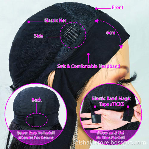 Low price Yaki Head band is suitable for female real hair wig Brazilian wig real human hair headband wig real human hair